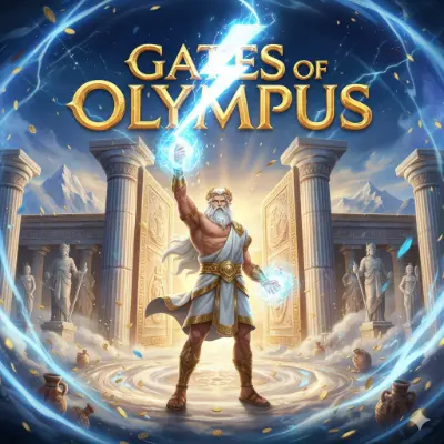 Gates of Olympus slot game image at Nine Casino for United Kingdom players